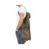 Distretto12 Men's Green Cotton Jacket - 50 IT thumbnail