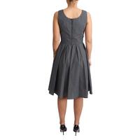 Sleeveless A-line Dress with Polka Dot Pattern 44 IT Women thumbnail