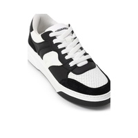 Dsquared² Men's Black And White Leather Sneaker - 41 EU thumbnail