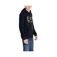 EA7 Emporio Armani Men's Black Cotton Sweater - 46 IT thumbnail
