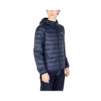 EA7 Emporio Armani Men's Blue Polyamide Jacket - 52 IT thumbnail