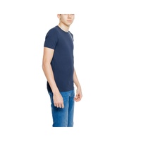 Emporio Armani Underwear Men's Blue Cotton T-Shirt - 44 IT thumbnail