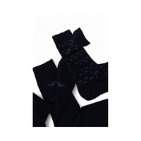 Emporio Armani Underwear Men's Blue Cotton Sock - One Size thumbnail