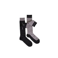 Emporio Armani Underwear Men's Black Cotton Sock - One Size thumbnail