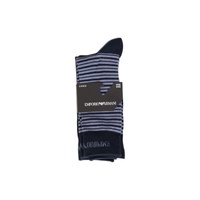 Emporio Armani Underwear Men's Blue Cotton Sock - One Size thumbnail