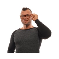 Ermenegildo Zegna Men's Brown  Optical Frames - One Size thumbnail