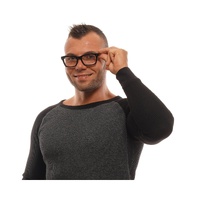 Ermenegildo Zegna Men's Black  Optical Frames - One Size thumbnail