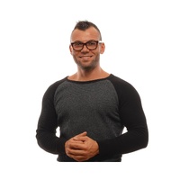 Ermenegildo Zegna Men's Brown  Optical Frames - One Size thumbnail