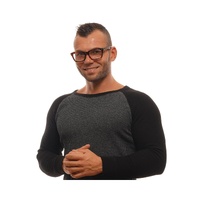 Ermenegildo Zegna Men's Brown  Optical Frames - One Size thumbnail