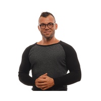 Ermenegildo Zegna Men's Black  Optical Frames - One Size thumbnail