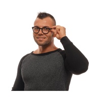 Ermenegildo Zegna Men's Black  Optical Frames - One Size thumbnail