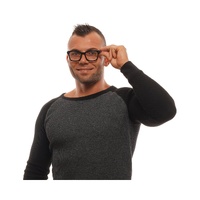 Ermenegildo Zegna Men's Black  Optical Frames - One Size thumbnail