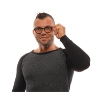 Ermenegildo Zegna Men's Black  Optical Frames - One Size thumbnail