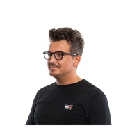 Ermenegildo Zegna Men's Black  Optical Frames - One Size thumbnail