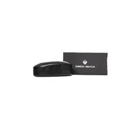 Aviator Eyeglasses with Black Profile and Gold-colored Metal Rods One Size Women thumbnail