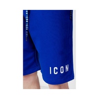 Icon Men's Blue Cotton Short - 48 IT thumbnail