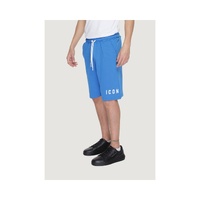 Icon Men's Blue Cotton Short - 44 IT thumbnail