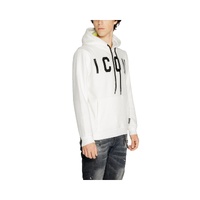 Icon Men's White Cotton Sweater - 42 IT thumbnail