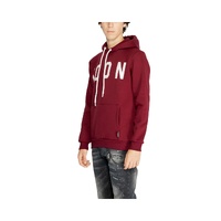 Icon Men's Bordeaux Cotton Sweater - 42 IT thumbnail
