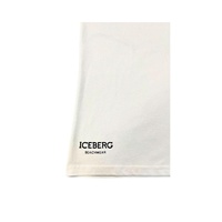 Iceberg Men's White Cotton T-Shirt - M thumbnail
