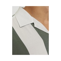 Jack Jones Men's Green Viscose Shirt - 48 IT thumbnail