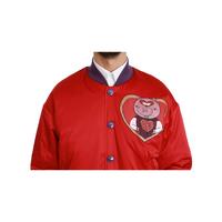 Dolce & Gabbana Bomber Jacket with Multicolor Motive 50 IT Men thumbnail