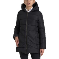 Dolce & Gabbana Women's Elegant Full Zip Black Hooded Jacket - 36 IT thumbnail