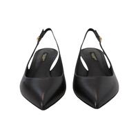 Slingbacks Heels Pumps with Buckle Closure and Logo Details 37 EU Women thumbnail
