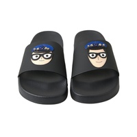 Dolce & Gabbana Women's Black Slides Sandals Beach Saint Barth Shoes - 36 EU thumbnail