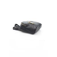 Leather Bag with Adjustable Shoulder Strap and Zip Closure One Size Men thumbnail