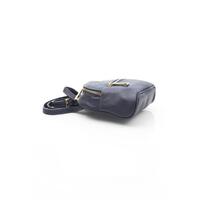 Leather Bag with Adjustable Strap and Multiple Pockets One Size Men thumbnail