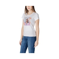Liu Jo Women's White Cotton Tops & T-Shirt - 44 IT thumbnail