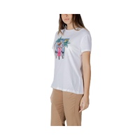 Liu Jo Women's White Cotton Tops & T-Shirt - 42 IT thumbnail