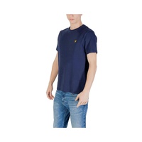Lyle & Scott Men's Blue Cotton T-Shirt - 48 IT thumbnail
