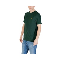 Lyle & Scott Men's Green Cotton T-Shirt - 42 IT thumbnail