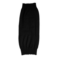 Dolce & Gabbana Men's Black Cashmere Knitted Neck Warmer Foulard Scarf - One Size thumbnail