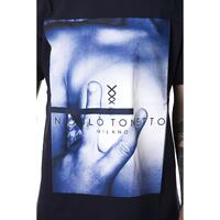 Printed Round Neck T-shirt - Short Sleeve M Men thumbnail