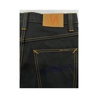 Nudie Jeans Men's Black Cotton Jeans & Pant - W34 US thumbnail