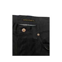 Nudie Jeans Men's Black Cotton Jeans & Pant - W30 US thumbnail