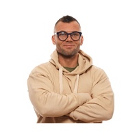 Omega Men's Blue  Optical Frames - One Size thumbnail