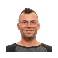 Omega Men's Gray  Optical Frames - One Size thumbnail