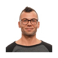 Omega Men's Brown  Optical Frames - One Size thumbnail