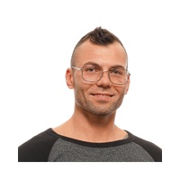 Omega Men's Gray  Optical Frames - One Size thumbnail