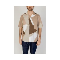 Only & Sons Men's Brown Cotton Shirt - 52 IT thumbnail