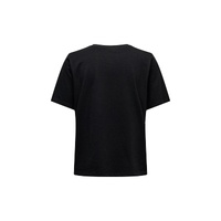 Only Women's Black Cotton Tops & T-Shirt - 44 IT thumbnail