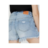 Only Women's Light Blue Cotton Short - 44 IT thumbnail