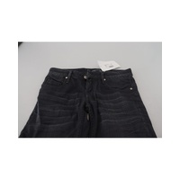 Acht Women's Black Washed Low Waist Slim Fit Cotton Denim Jeans - W26 US thumbnail