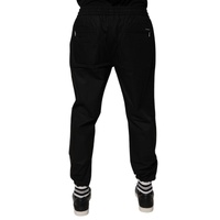 Dolce & Gabbana Men's Black Cotton  Jogger Sweatpants Pants - 52 IT thumbnail