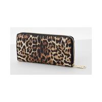 Plein Sport Zipper Wallet with BR Logo and Gold Hardware One Size Women thumbnail