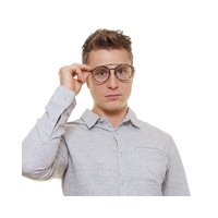 Police Men's Gray  Optical Frames - One Size thumbnail